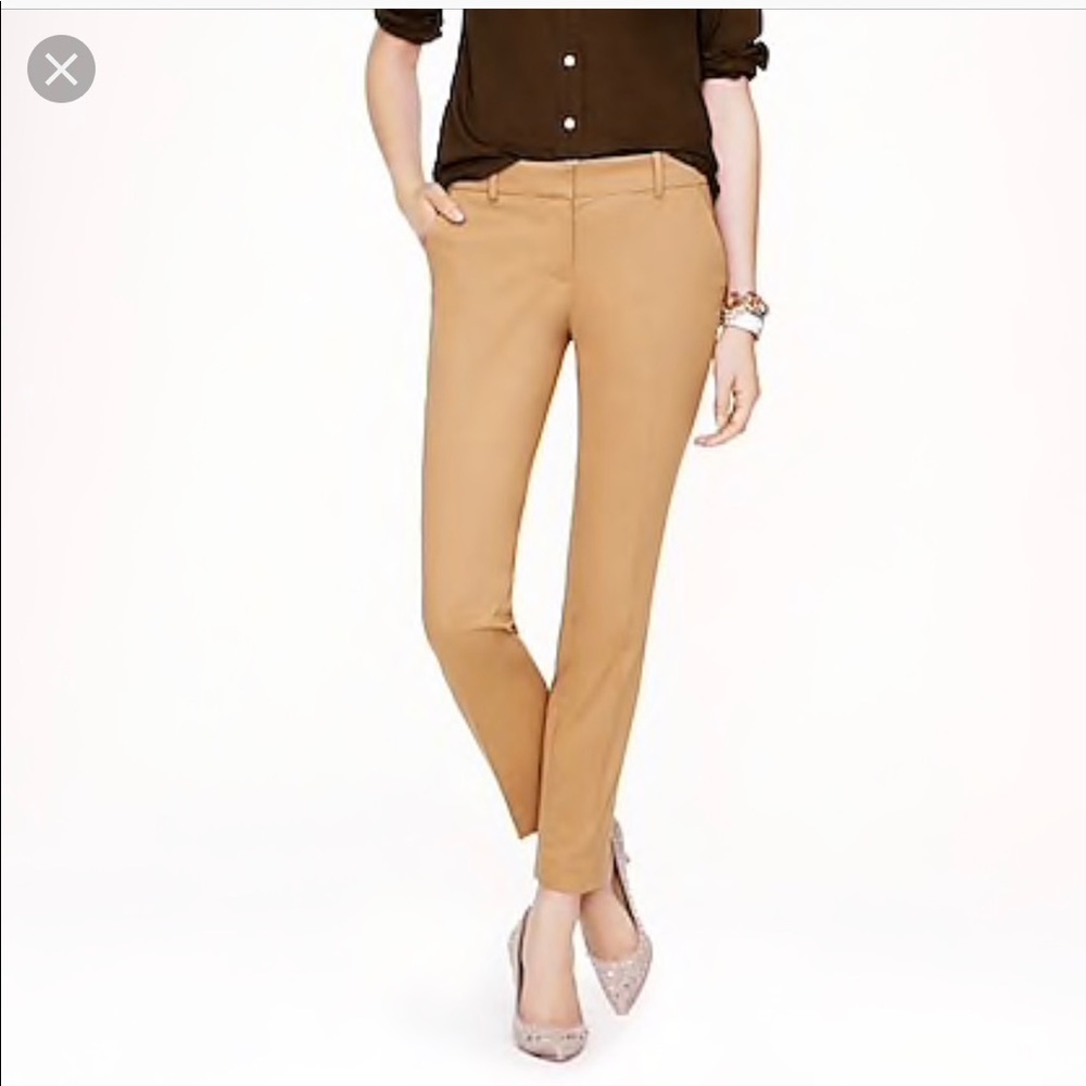 {j.crew} khaki cafe Capri size 6